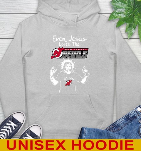 New Jersey Devils NHL Hockey Even Jesus Loves The Devils Shirt Hoodie 6