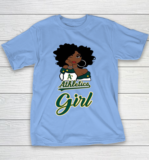 Oakland Athleticss Girl MLB Youth T-Shirt 10