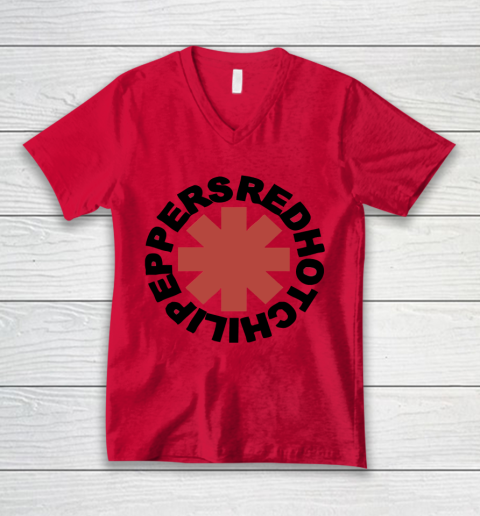 Red Hot Chili Peppers RHCP V-Neck T-Shirt 3