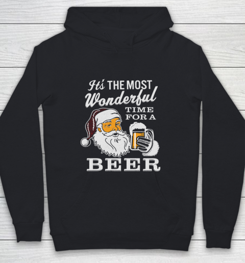It's the Most Wonderful Time For A  Beer Lovers Youth Hoodie