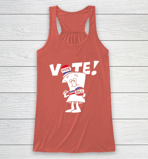 Vote With Bill Racerback Tank 3