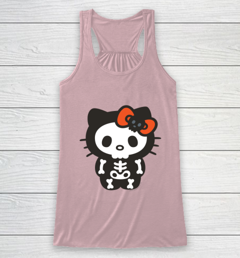 Hello Kitty Skeleton Halloween Racerback Tank 5