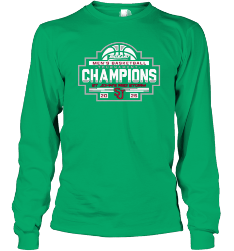ST John's Big East Champions Basketball Long Sleeve T-Shirt ST John's Big East Champions Basketball Long Sleeve T-Shirt