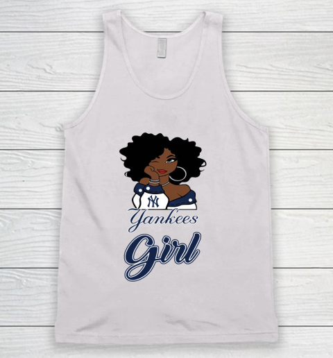 New York Yankeess Girl MLB Tank Top 2