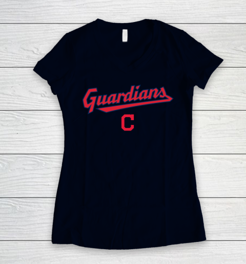 Cleveland Guardians t shirt  Cleveland Indians shirt Women's V-Neck T-Shirt 3