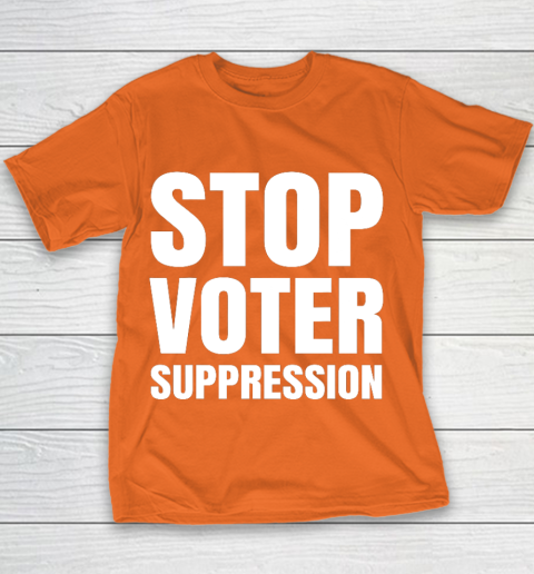 Black Voters Matter Protect The Vote Stop Voter Suppression Youth T-Shirt 4