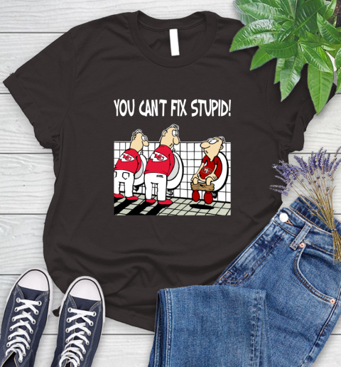 You Can't Fix Stupid Funny Kansas City Chiefs NFL Shirts 90