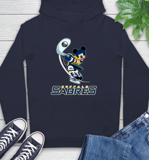 NHL Hockey Buffalo Sabres Cheerful Mickey Mouse Shirt Hoodie 4