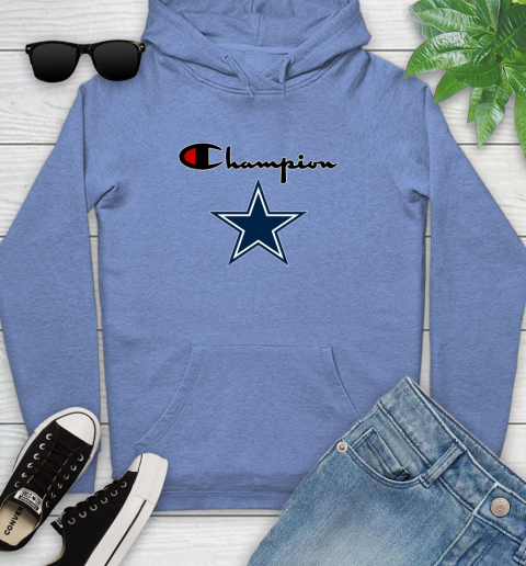 NFL Football Dallas Cowboys Champion Shirt Youth Hoodie 9
