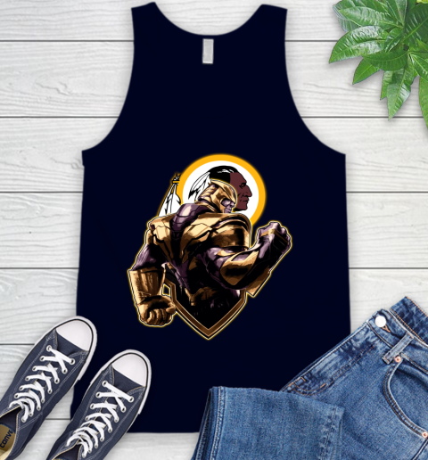 NFL Thanos Avengers Endgame Football Sports Washington Redskins Tank Top 3