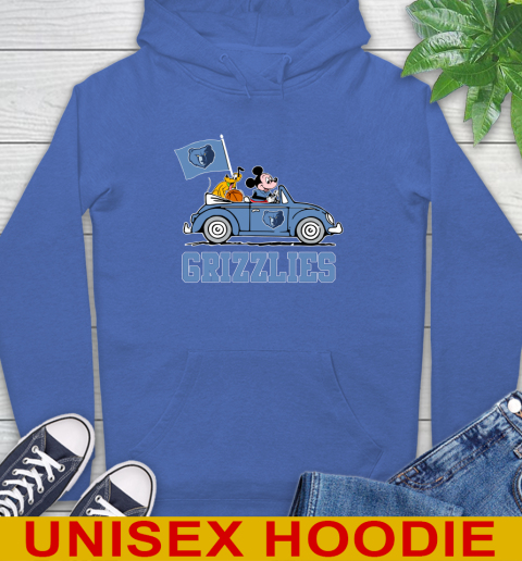 NBA Basketball Memphis Grizzlies Pluto Mickey Driving Disney Shirt Hoodie 9