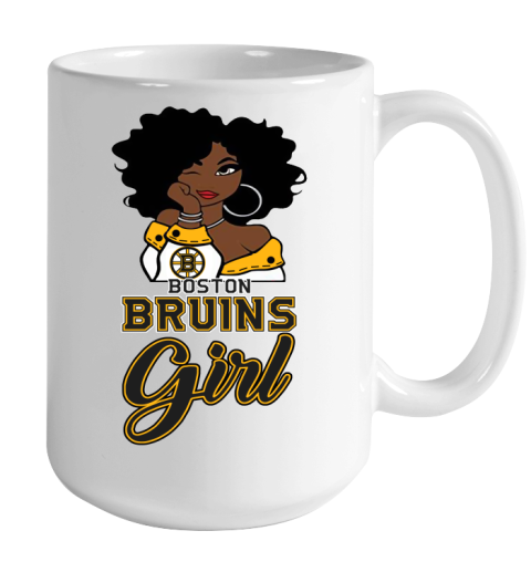 Boston Bruins Girl NHL Color Changing Mug 15oz 2