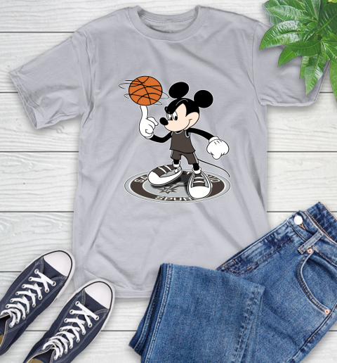 NBA Basketball San Antonio Spurs Cheerful Mickey Disney Shirt T-Shirt 6