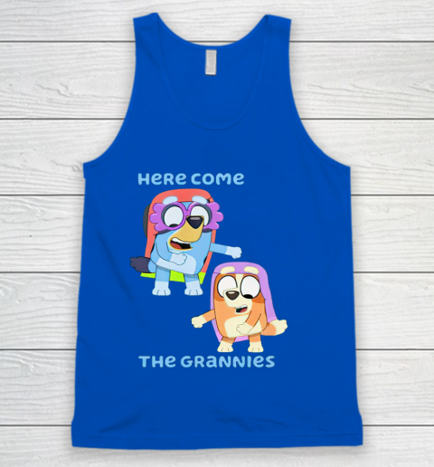 Blueys Shirt Here Come The Grannies Tank Top 4