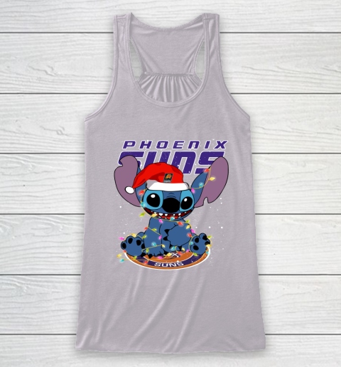 Phoenix Suns NBA noel stitch Basketball Christmas Racerback Tank 3