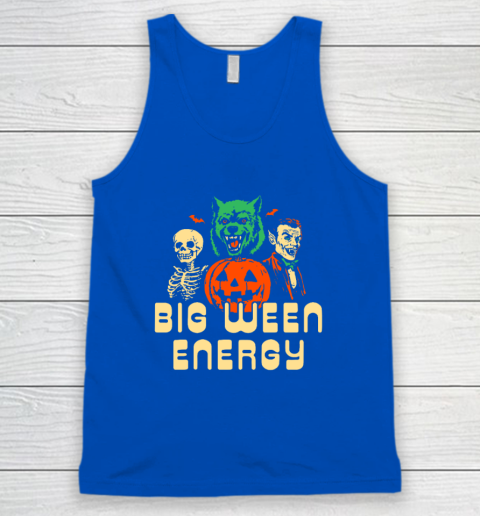 Funny Halloween Big Ween Energy Tank Top 3
