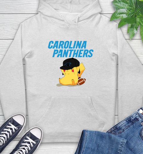 NFL Pikachu Football Sports Carolina Panthers Hoodie
