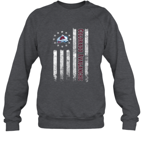 NHL American Flag Hockey Sports Colorado Avalanche Sweatshirt 3
