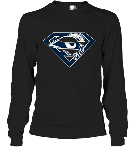 We Are Undefeatable The Los Angeles Rams x Superman NFL Long Sleeve T-Shirt