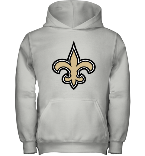 Orleans Saints NFL Pro Line Gray Victory Youth Hoodie