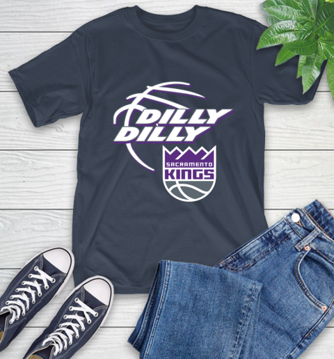 NBA Sacramento Kings Dilly Dilly Basketball Sports T-Shirt 4