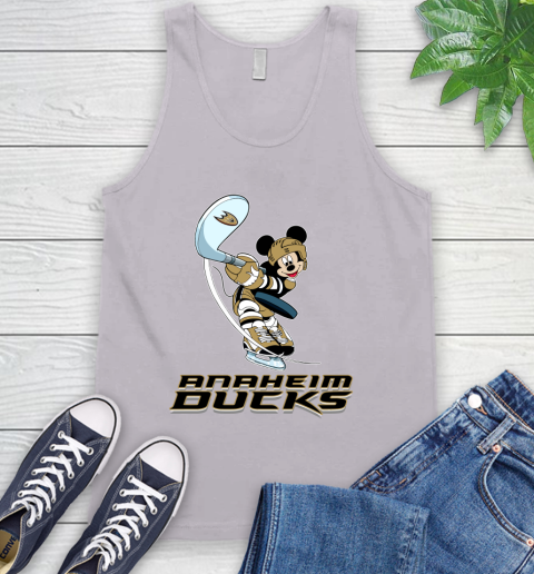 NHL Hockey Anaheim Ducks Cheerful Mickey Mouse Shirt Tank Top 4