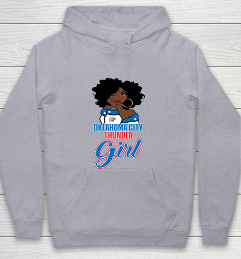 Oklahoma City Thunder Girl NBA Youth Hoodie 5