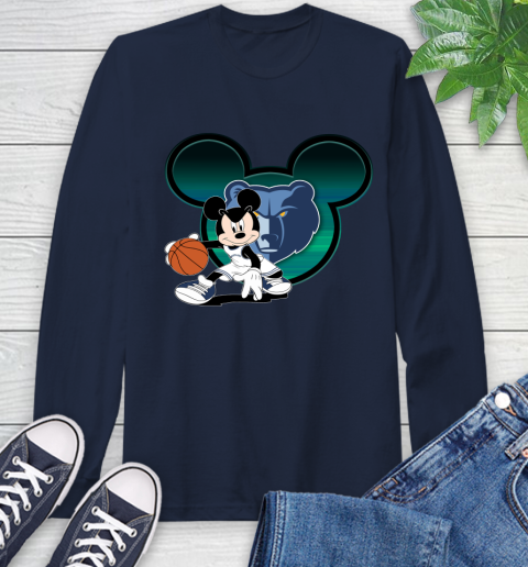 NBA Memphis Grizzlies Mickey Mouse Disney Basketball Long Sleeve T-Shirt 4