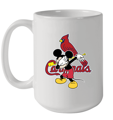 St.Louis Cardinals MLB Baseball Dabbing Mickey Disney Sports Ceramic Mug 15oz