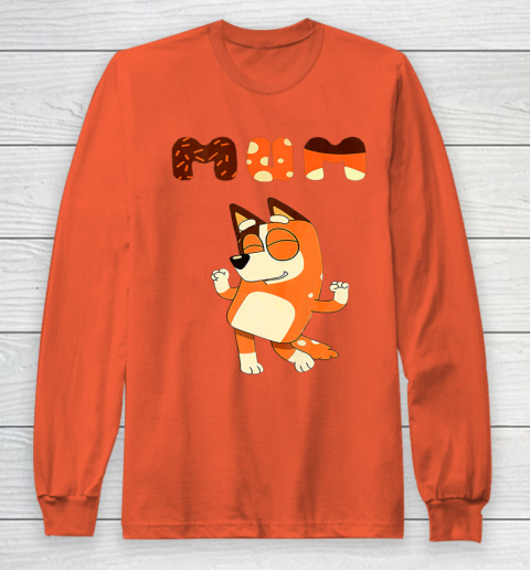 MOM Blueys mom day Long Sleeve T-Shirt 3