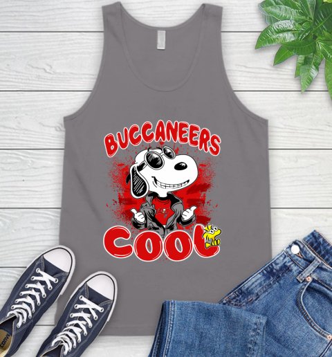 NFL Football Tampa Bay Buccaneers Cool Snoopy Shirt Tank Top 6