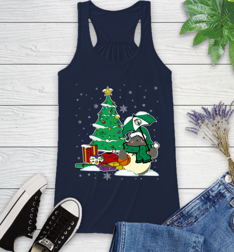 Boston Celtics NBA Basketball Cute Tonari No Totoro Christmas Sports Racerback Tank 10