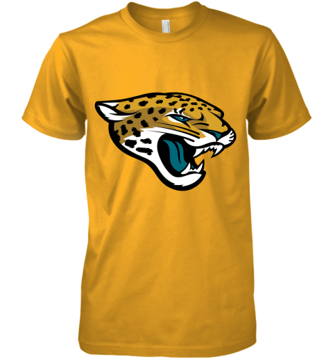Jacksonville Jaguars Nfl Pro Line By Fanatics Branded Vintage Victory Premium Men's T-Shirt