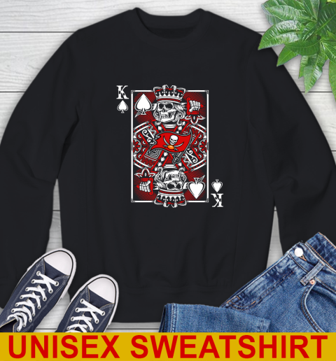 Tampa Bay Buccaneers NFL Football The King Of Spades Death Cards Shirt Sweatshirt