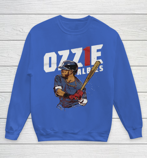 Ozzie Albies 1 Atlanta Brave Youth Sweatshirt 6