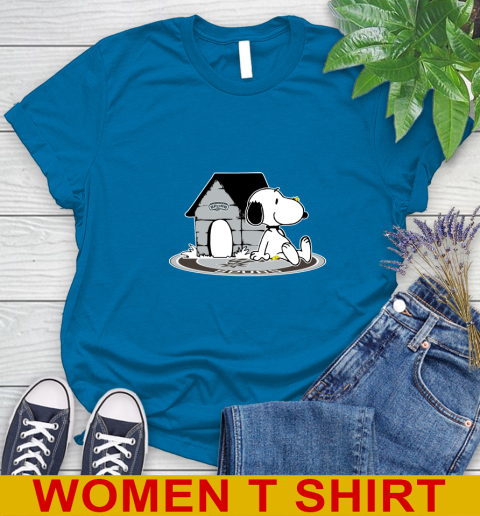 NBA Basketball San Antonio Spurs Snoopy The Peanuts Movie Shirt Women's T-Shirt 7