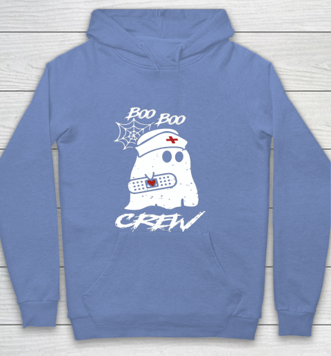 Boo Boo Crew Nurse Ghost Funny Halloween Costume Gift Long Sleeve T Shirt.D2SMT7UJCV Youth Hoodie 8