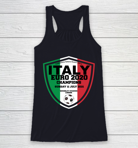 Italy Football Italian Football Forza Italia Champions Euro 2020 Racerback Tank 7