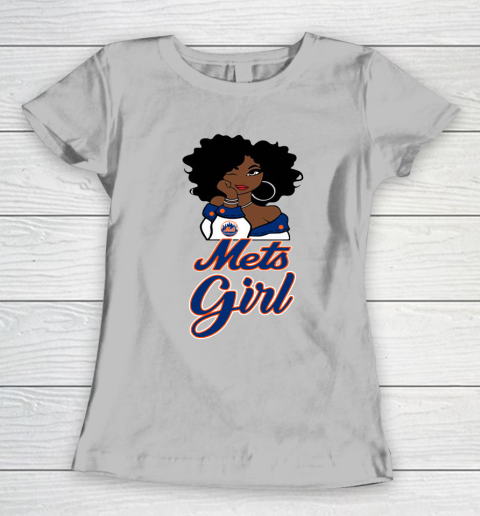 New York Metss Girl MLB Women's T-Shirt 6