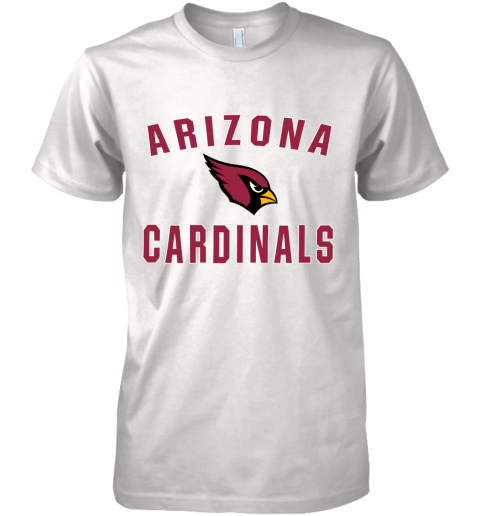 Arizona Cardinals NFL Line by Fanatics Branded Gray Victory Premium Men's T-Shirt