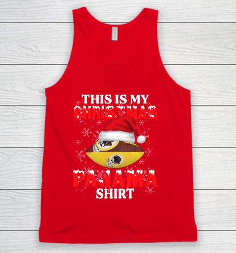 Washington Redskins This Is My Christmas Pajama Shirt NFL Tank Top 5