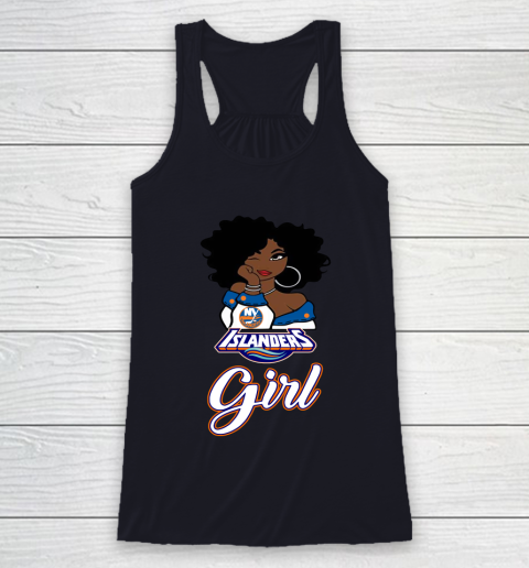 New York Islanders Girl NHL Racerback Tank 8
