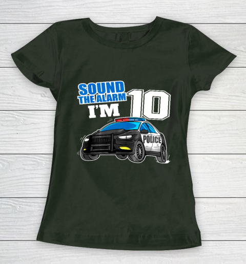 Birthday Shirt For Boys 4 I'm This Many Police Cars Old Birthday Shirt For Boys 4 I'm This Many Police Cars Old