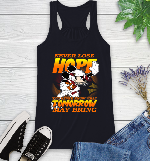 Atlanta Falcons NFL Football Mickey Disney Never Lose Hope (2) Racerback Tank 9