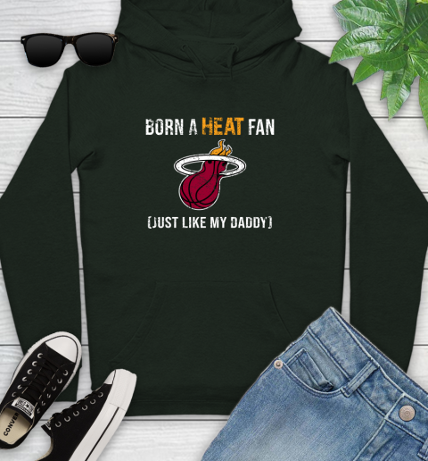 NBA Miami Heat Loyal Fan Just Like My Daddy Basketball Shirt Youth Hoodie 12