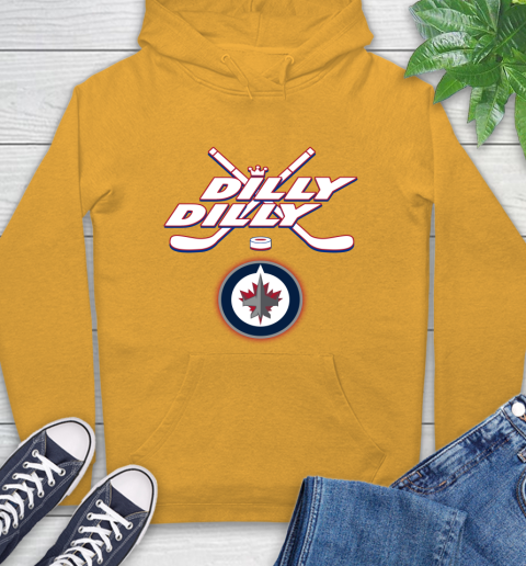NHL Winnipeg Jets Dilly Dilly Hockey Sports Hoodie 3