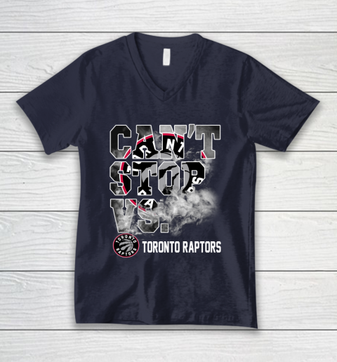 NBA Toronto Raptors Basketball Can't Stop Vs V-Neck T-Shirt 2