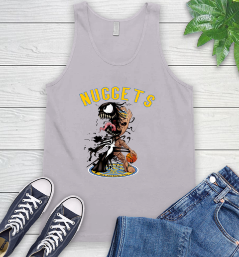 NBA Denver Nuggets Basketball Venom Groot Guardians Of The Galaxy Tank Top 4