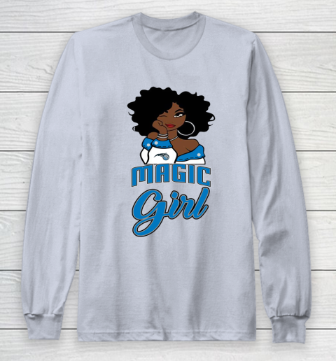 Orlando Magic Girl NBA Long Sleeve T-Shirt 6