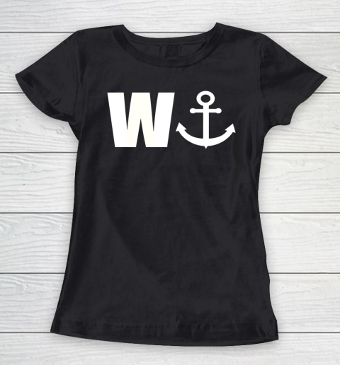 W Anchor T SHIRT Funny Wanker Women's T-Shirt